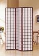 3-Panel Cherry Wood Shoji Screen / Room Divider