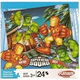 Marvel Super Hero Squad Puzzle - Iron Man and Hulk