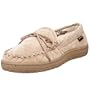 Old Friend Men's Cloth Moccasin,Chestnut,9 M