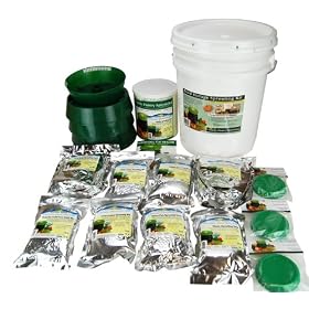 Food Storage Sprouting Kit - Emergency Preparedness Year Supply of Sprouts - 16 Lbs of Sprout Seeds, Sprouters, Instructions & More - Sealed In a 5 Gal Bucket.