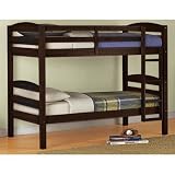Twin Bunk Bed in Espresso