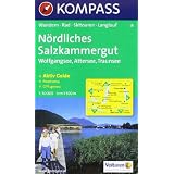 N�rdliches Salzkammergut: Wolfgangsee, Attersee, Traunsee. Wander-, Rad-, Skitouren- und Langlaufkarte. Mit Panorama. GPS-genau