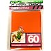 Player's Choice Orange Sleeves (Pack of 60) Standard Size Deck Protectors - Magic The Gathering, Pokemon & Other Trading Card Games