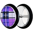 00 Gauge Purple Plaid Cheater Plug