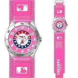 Texas Rangers MLB Girls Future Star Series Watch (Pink)