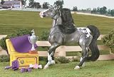 Breyer Pony Gals - Jasmine Black Appaloosa