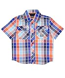 Enyce "Keeping Tabs" S/S Plaid Shirt (Sizes 4 - 7X)