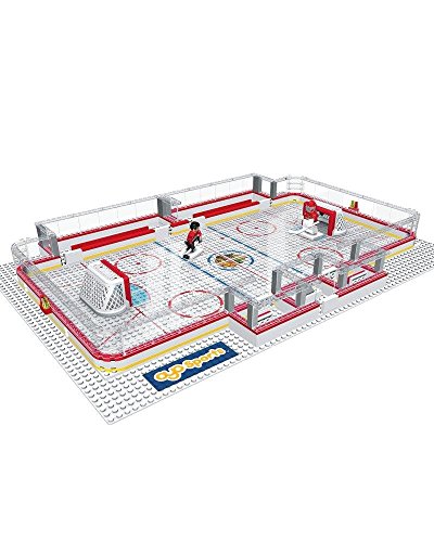 NHL Chicago Blackhawks Full Rink Set, Small, Black