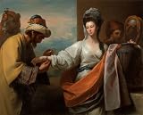 Isaac's Servant Tying The Bracelet On Rebecca's Arm Benjamin West Art Print