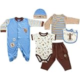 6-pc Moose Crossing Layette Set, 0-3 months [Apparel]