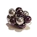 The Black Cat Jewellery Store-Pyrite, Garnet & Gold Cluster Ring - Adjustable