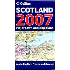 Map of Scotland 1 : 550 000