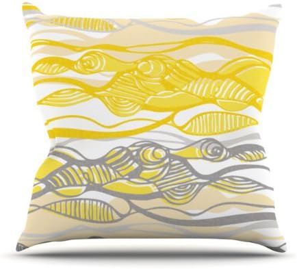 Kess InHouse Gill Eggleston "Kalahari" Outdoor Throw Pillow, 20 by 20-Inch