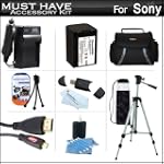 sale item: Must Have Accessory Kit For Sony HDr-...