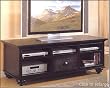 Black TV Console By Coaster Furniture