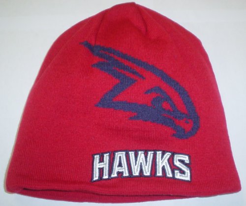 Atlanta Hawks Cuffless Knit Hat By Adidas