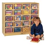 20 Tray Mobile Storage Without Trays - School & Play Furniture