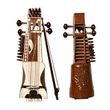 Sarangi, with carving