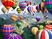 Mural Jammer Hot Air Balloons Mega Mural Wall Hanging (6 x 4-Feet)