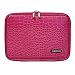 Amazon's Kindle DX CaseCrown Double Memory Foam Pouch Case - Faux Alligator Hot Pink