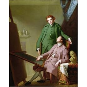 poster / affiche Peter and James Romney est disperible en (L x H): 50 x 60 cm de G. Romney