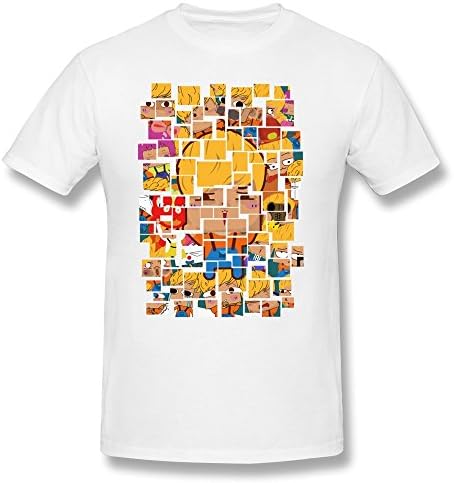 Qsxn Yapong Whole Art Men White X-Small T-Shirt