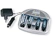 Ansmann - Ladeger�t Powerline 5 LCD +12V KFZ Adapter