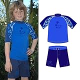 Off Shore UV Protective Short Sleeve Top and Board Shorts