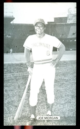 Joe Morgan Cincinnati Reds - 1970s J D McCarthy Photo Postcard