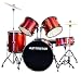 DRM500-WRD 5-Piece Drum Set - Wine Red