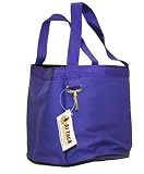 600 Denier Nylon Horse Grooming Tote Caddy Bucket Purple