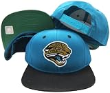 Jacksonville Jaguars Teal/Black Two Tone Plastic Snapback Adjustable Plastic Snap Back Hat / Cap