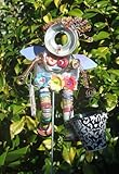 Round Face Recycled Garden Goddess by Kim Groff-Harrington