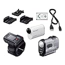 Sony HDR-AS200VR/W Action Cam + Live View&nbsp;Remote Kit