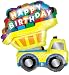 Dump Truck Jumbo Foil Balloon