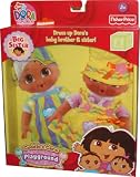 NICK JR'S DORA THE EXPLORER BIG SISTER DRESS UP OUTFIT CUDDLE & CARE PLAYGROUND OUTFITS