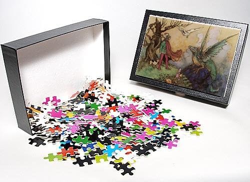 Photo Jigsaw Puzzle of Avenant And Dragon from Mary Evans