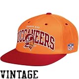 Mitchell & Ness Tampa Bay Buccaneers Flat Brim Snap Back Hat Adjustable