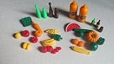 More Barbie Size Dollhouse Furniture- Miniature Veggie Fruit