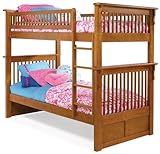 Twin Size Bunk Bed Caramel Latte Finish