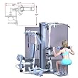 Maximus Fitness MX 2500 Bodyshaper Gym Maximus Fitness MX 2500 Bodyshaper Gym