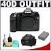 Canon EOS 40D 10.1MP Digital SLR Camera + Canon SLR Gadget Bag + Spare BP-511 Replacement Battery + Deluxe 6-Piece Cleaning Kit