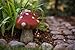 Big and Small Lucky Mushroom Garden Statue - Great Garden Decor for Outdoor Gardens and Living Spaces