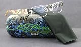 ED HARDY EYEGLASSES OPTICAL RX EHL 811 BLK LITE OPTICAL RX BLACK 3D LITE
