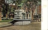 Welton Fountain Waterbury, CT Original Vintage Postcard