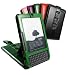 Tuff-Luv Multi-view Napa Leather case cover & Stand for Amazon Kindle Keyboard / Kindle 3 / Global Wireless 6 inch / 15 cm - British Racing Green