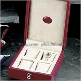 Red Leather Watch Case