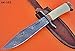 REG-HK-103 Handmade Damascus Steel 13.00 Inches Bowie Knife - Gorgeous Handle