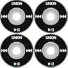 Union Click 54mm Skateboard Wheels Black