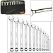 Bahco by Snap On 837013 13 pc Combination Wrench Set w/Pouch